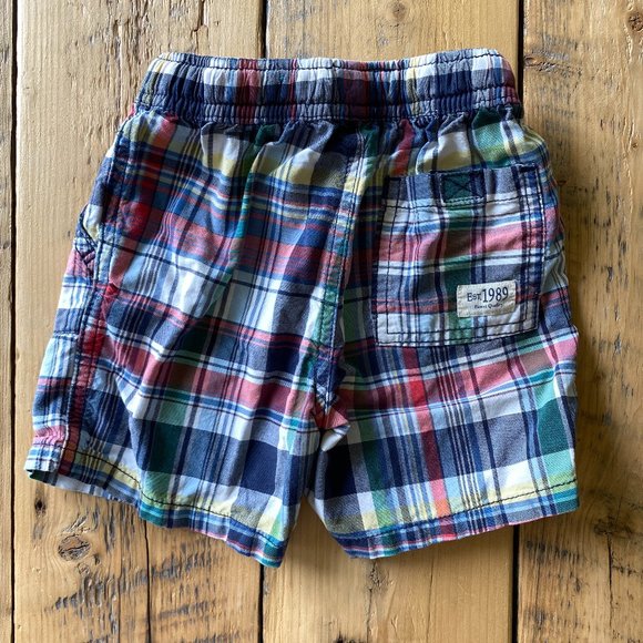 Classic Plaid Shorts 18-24 months - Picture 2 of 2